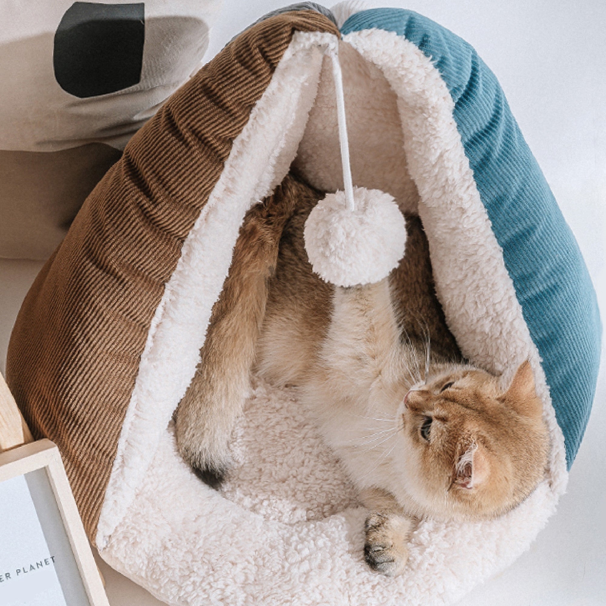 Purrfect Hideaway Tent for Shy or Sleepy Cats